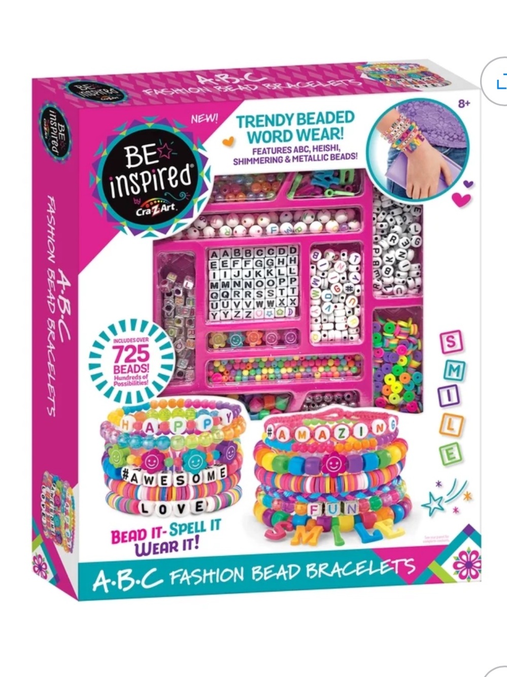 Cra-Z-Art ABC Fashion Bead Bracelets Kit